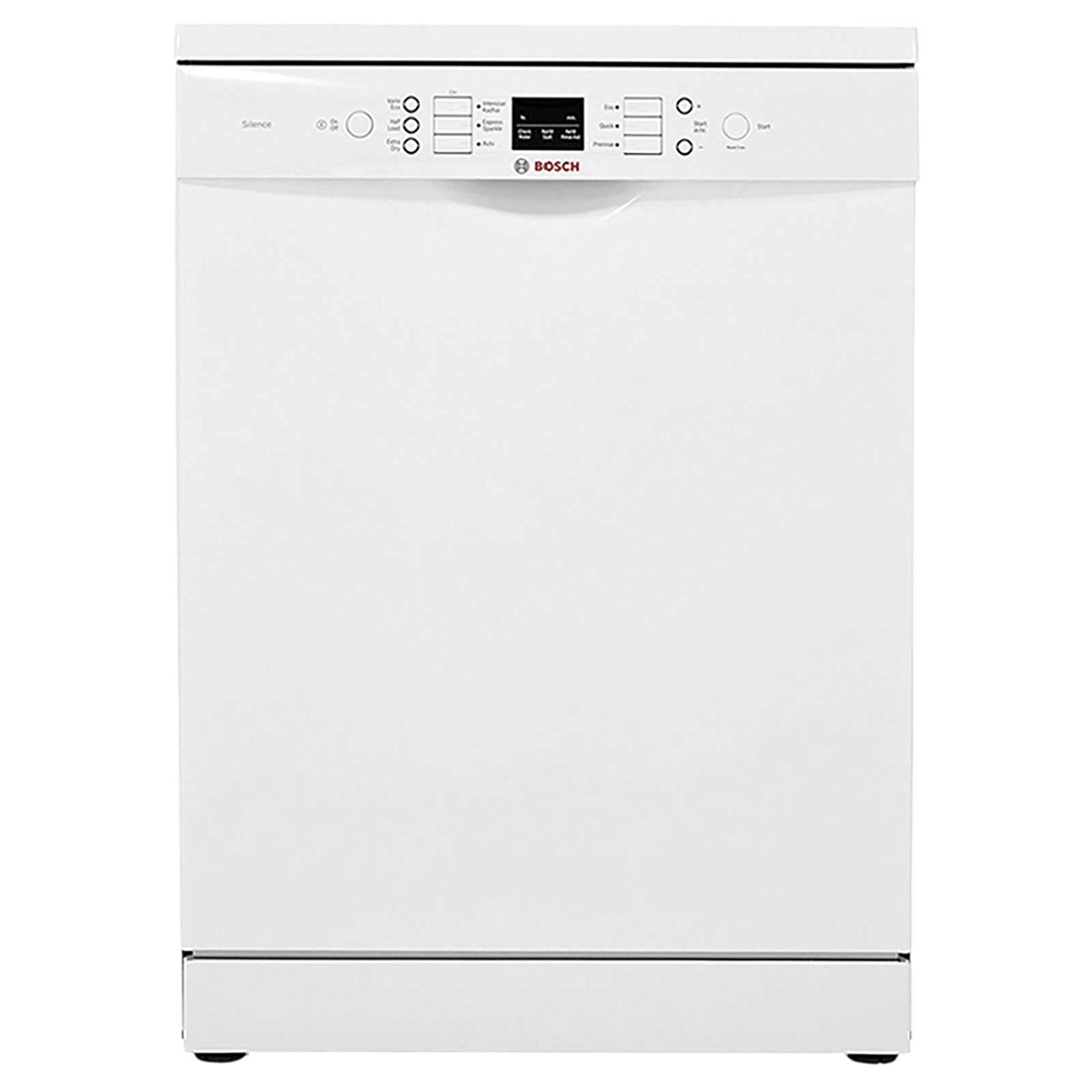 Bosch white best sale freestanding dishwasher sms66mw01a